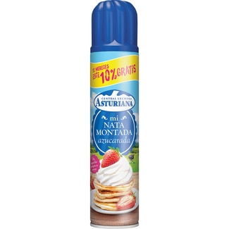 nata montada azucarada spray 250 ml - Asturiana