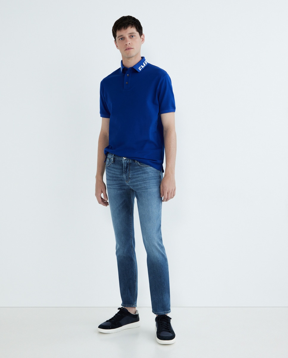 Jean J06 slim fit à taille normale basse