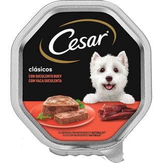 Alimento Húmido para Cão com Vaca Suculenta embalagem 150 g - Cesar