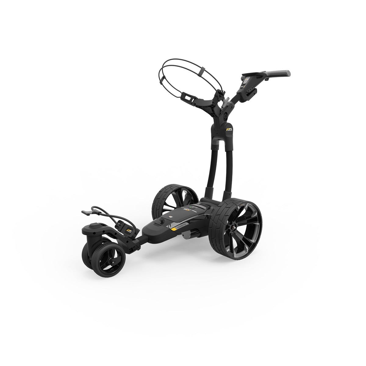 Imagem 0 de Carro eléctrico de golf RX1 Remote Black Batería Extendida 299 Wh PowaKaddy