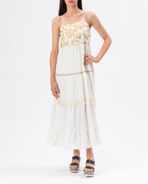 Imagen 0 de Vestido tirantes Damasco