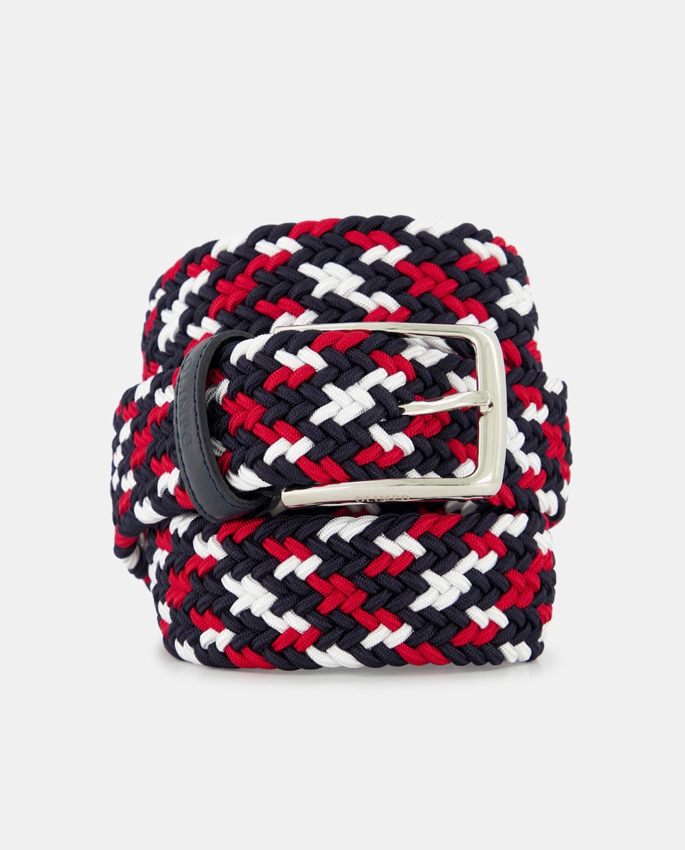 Ceinture tressée élastique