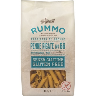 penne rigate N.66 sin gluten paquete 400 g - Rummo