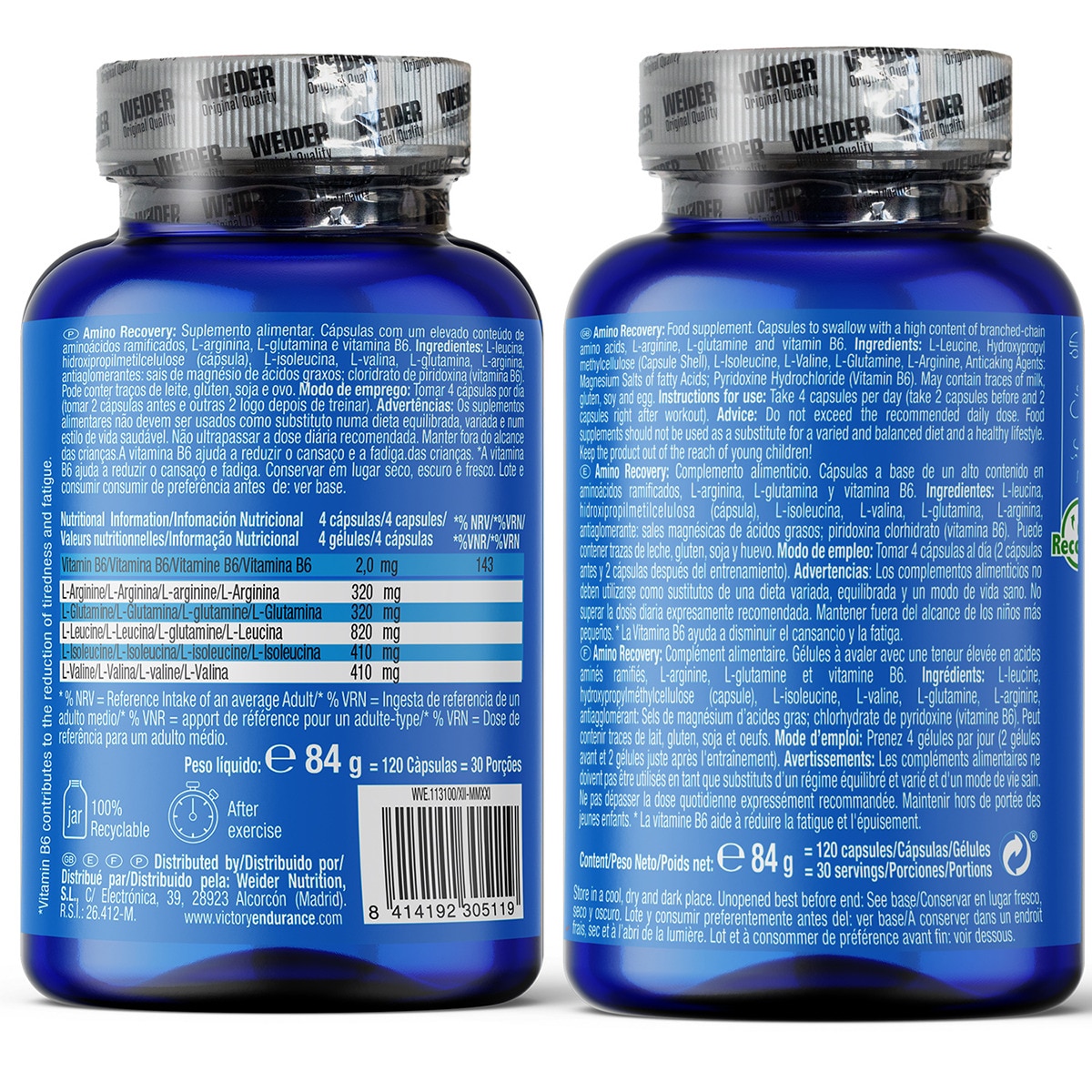 Amino Recovery Victory Endurance 2