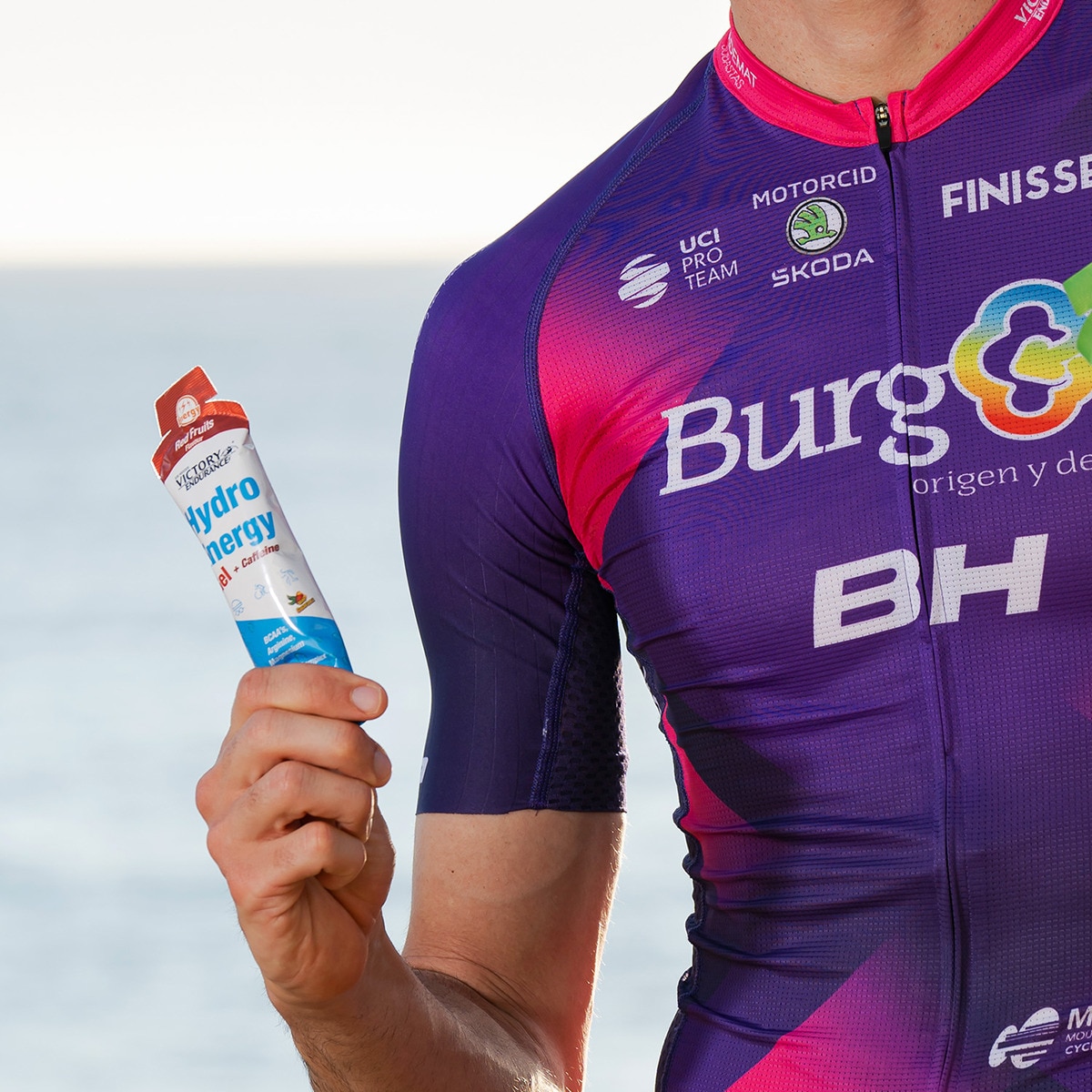 Gel Hydro Energy + Caffeine 70 g Frutos rojos Victory Endurance