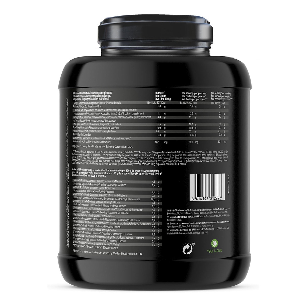 Proteína Isolate Whey 100 CFM 2 kg Cookies & Cream Weider · Weider · El ...