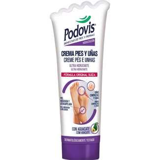 crema de pies y uñas ultra hidratante con aguacate tubo 100 ml - Podovis