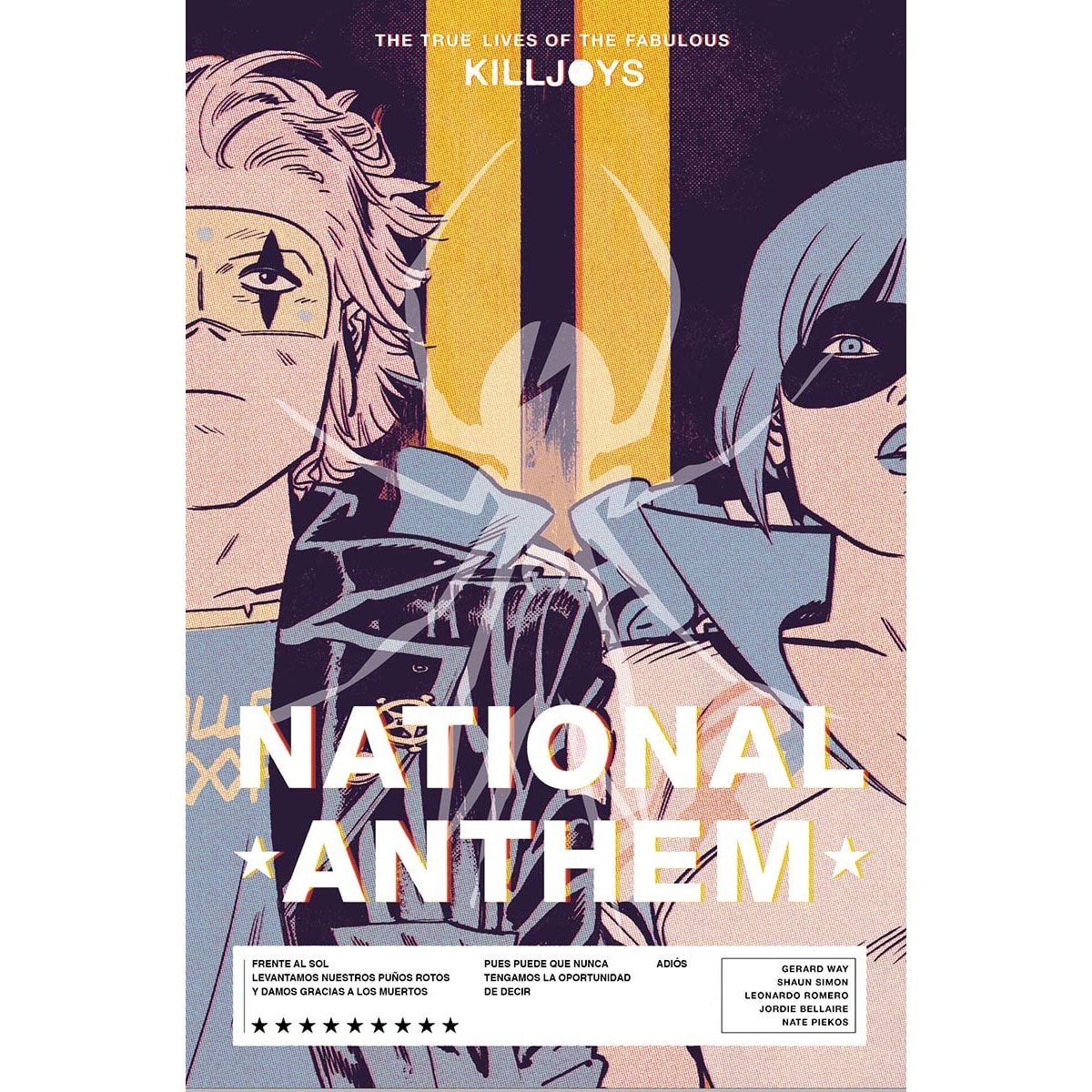 Imagem 0 de THE TRUE LIVES OF THE FABULOUS KILLJOYS 02: NATIONAL ANTHEM (Capa dura)