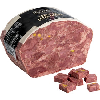 cabeza de cerdo ibérico con pistachos - Frial