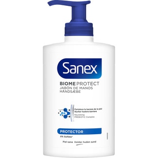 jabón líquido de manos Biome Protect Protector 0% sulfatos dosificador 250 ml - Sanex