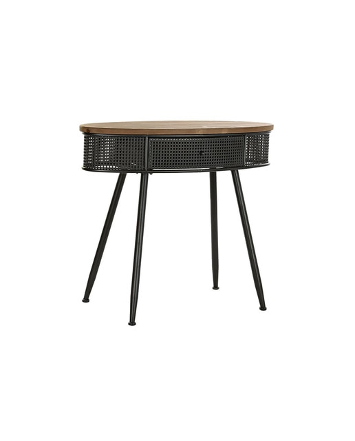 Imagen 0 de Consola abeto metal 90,5x39x78 negro