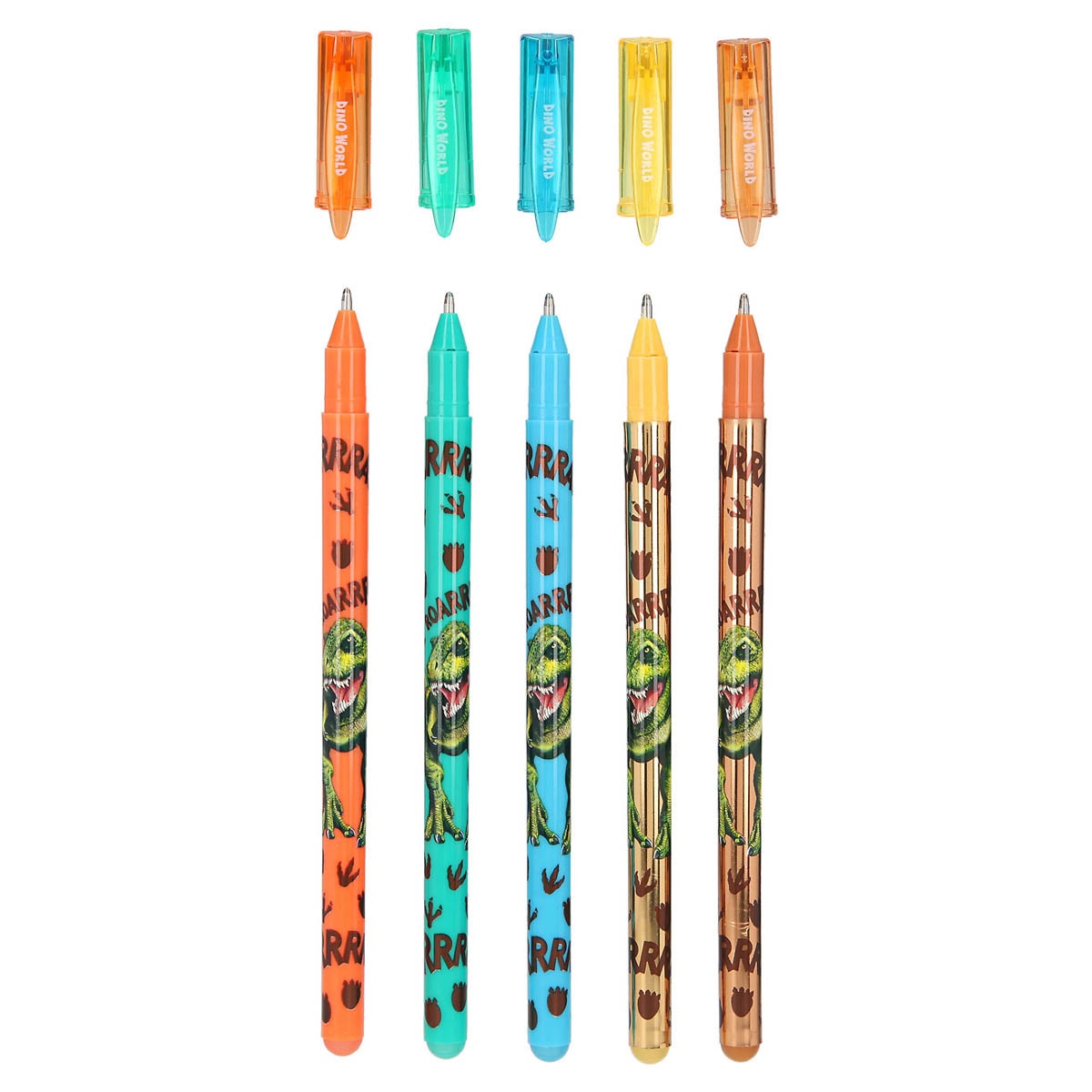 Set rollers de gel Dino World Depesche 2