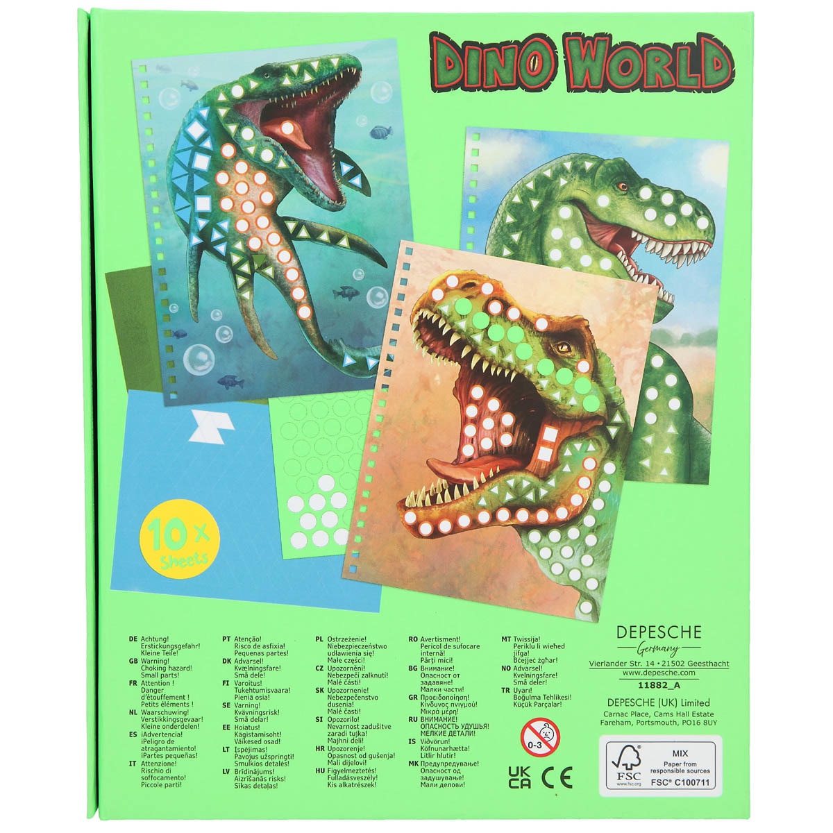 Autocolantes Sticker your picture Dino World 7