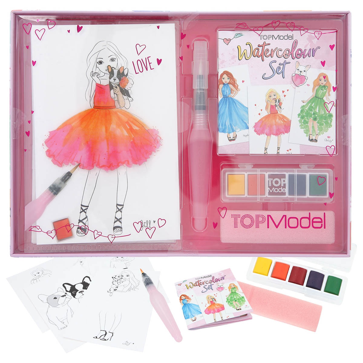 Set de acuarelas TOPModel Depesche 1