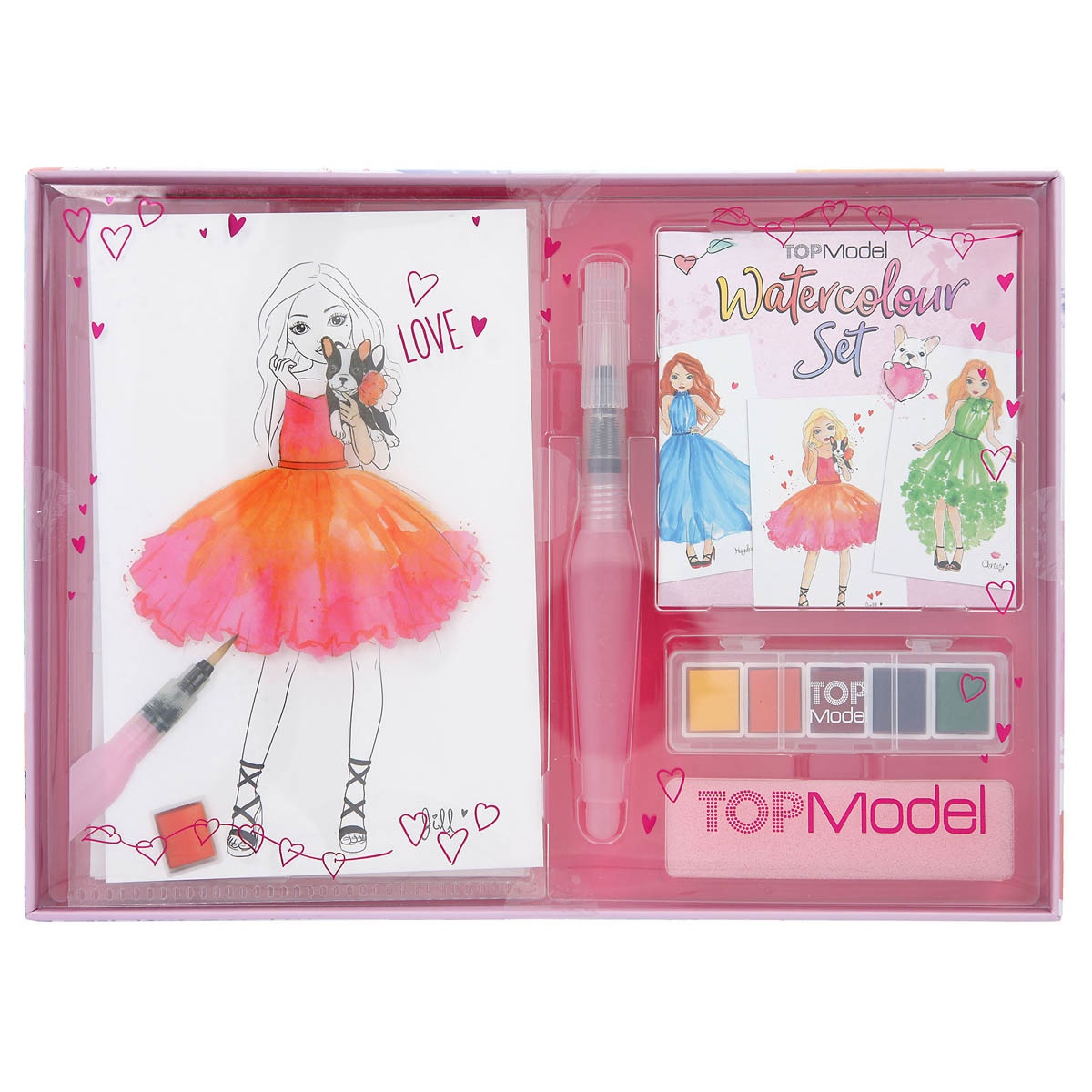 Set de acuarelas TOPModel Depesche 2