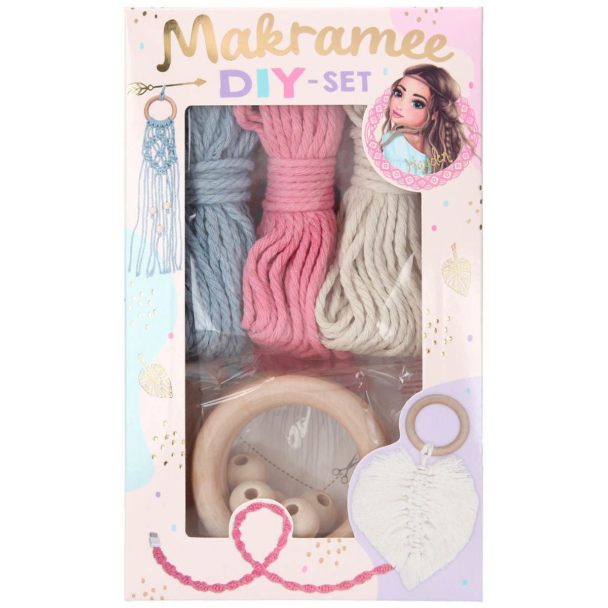 Macramé craft set TOPModel Depesche 1
