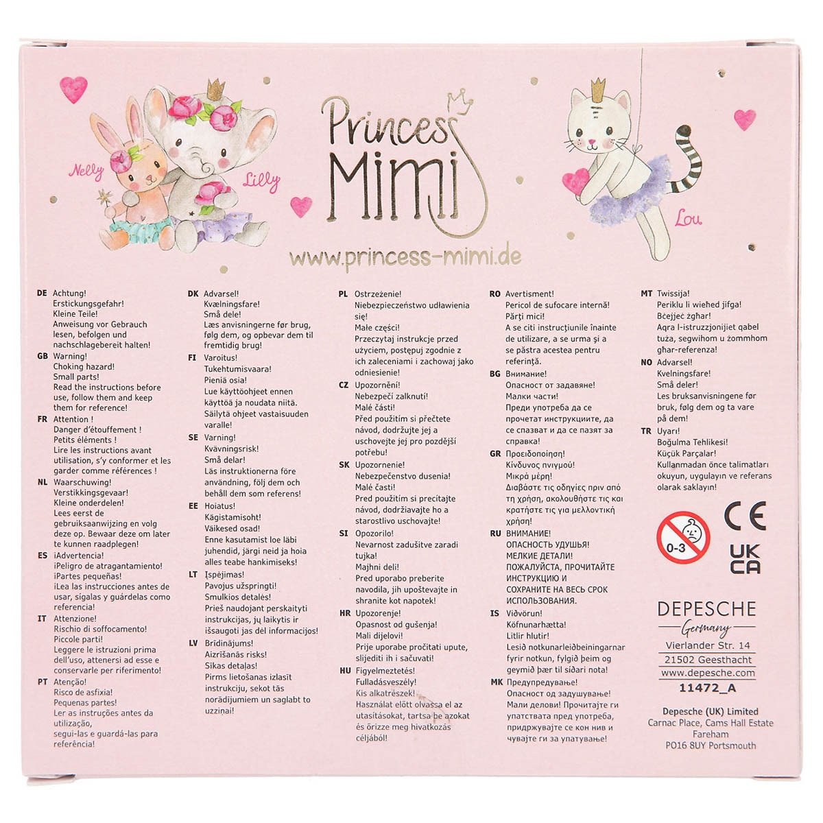 Set de abalorios para pulseras Princess Mimi Depesche 5