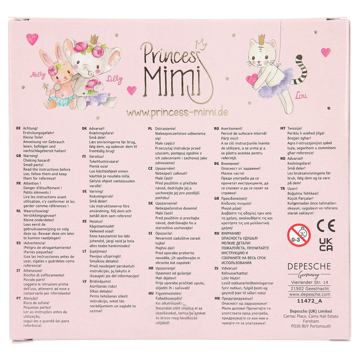 Set de abalorios para pulseras Princess Mimi Depesche 5