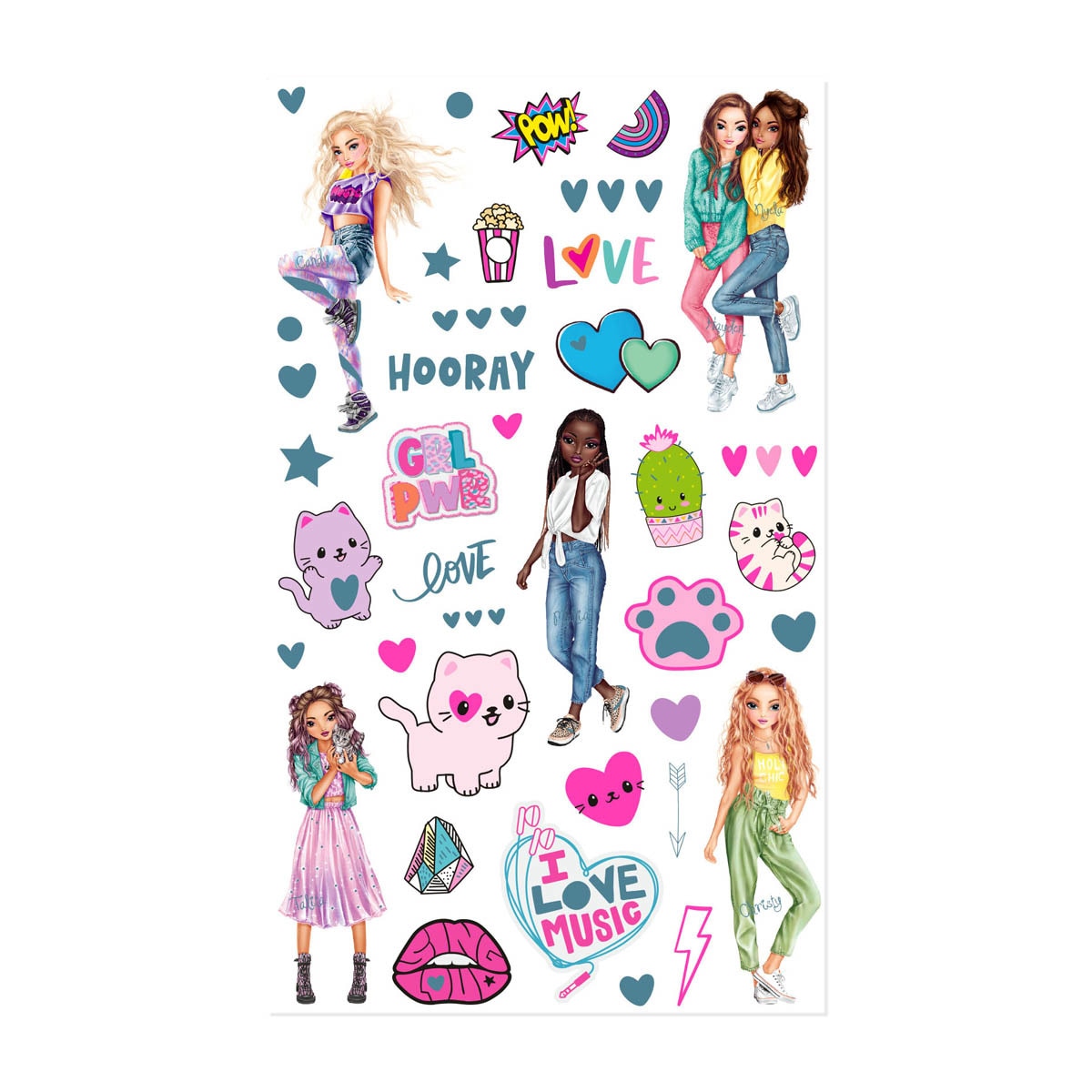Doodle book con bolígrafos TOPModel Depesche 6