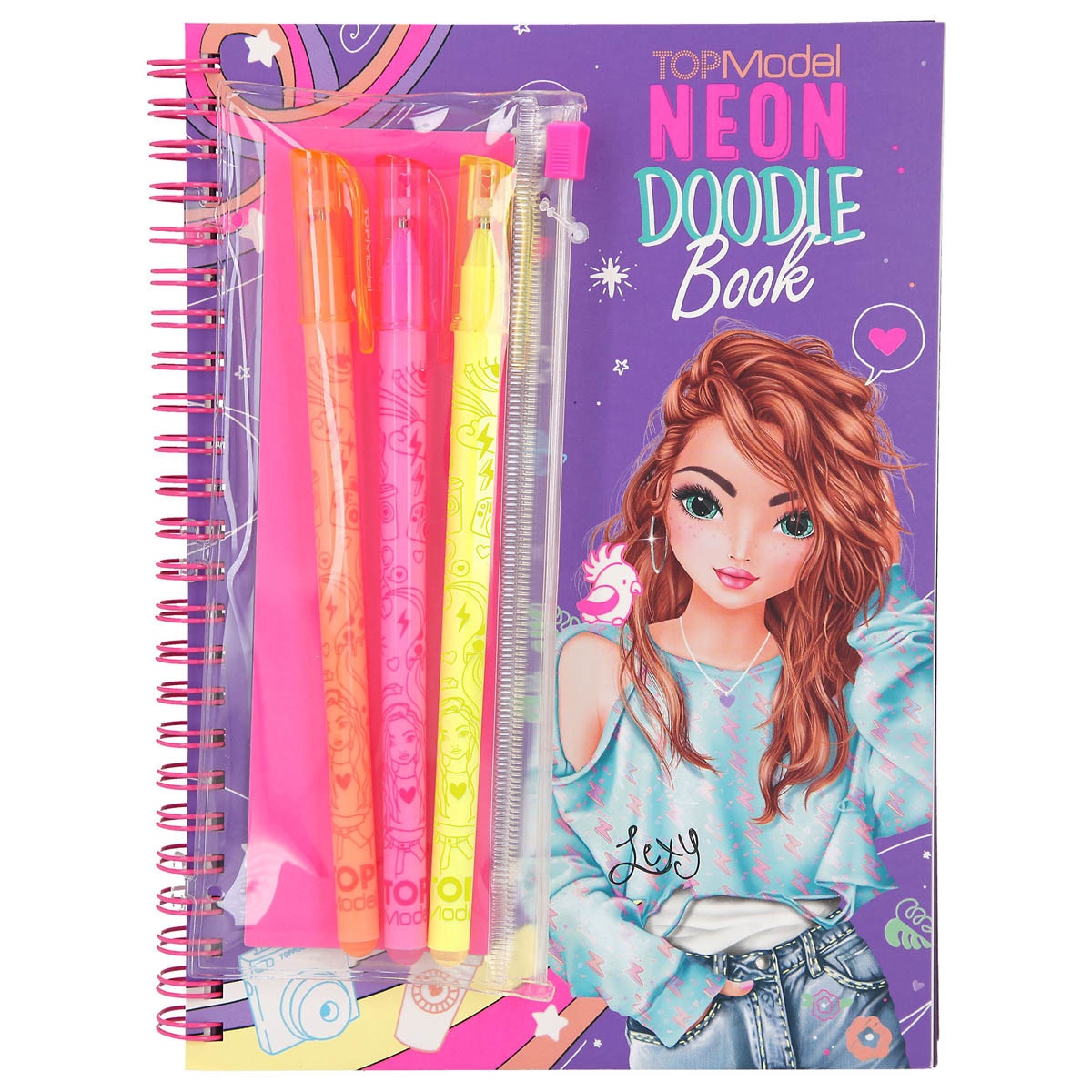 Doodle book con bolígrafos TOPModel Depesche 1