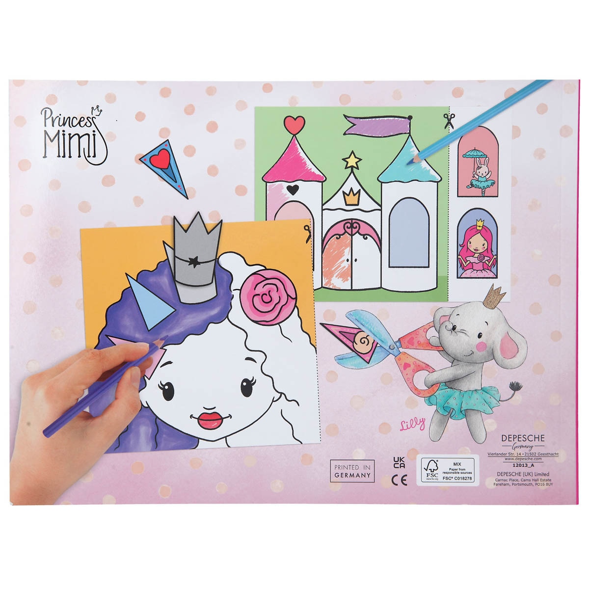 Libro de actividades Princess Mimi Depesche 5