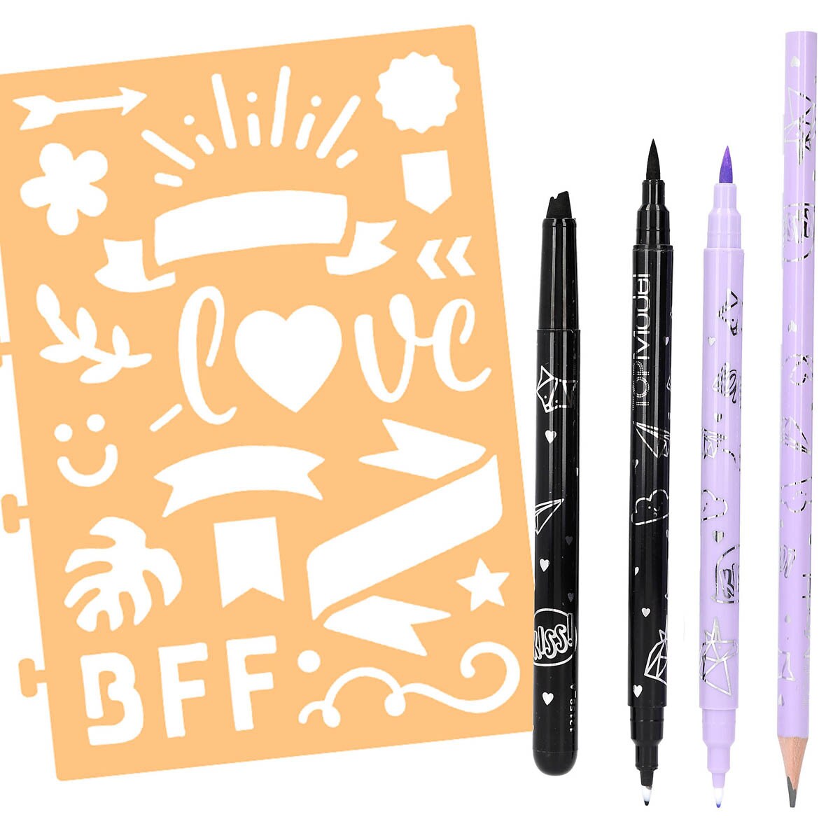 Set de hand lettering TOPModel Depesche 4