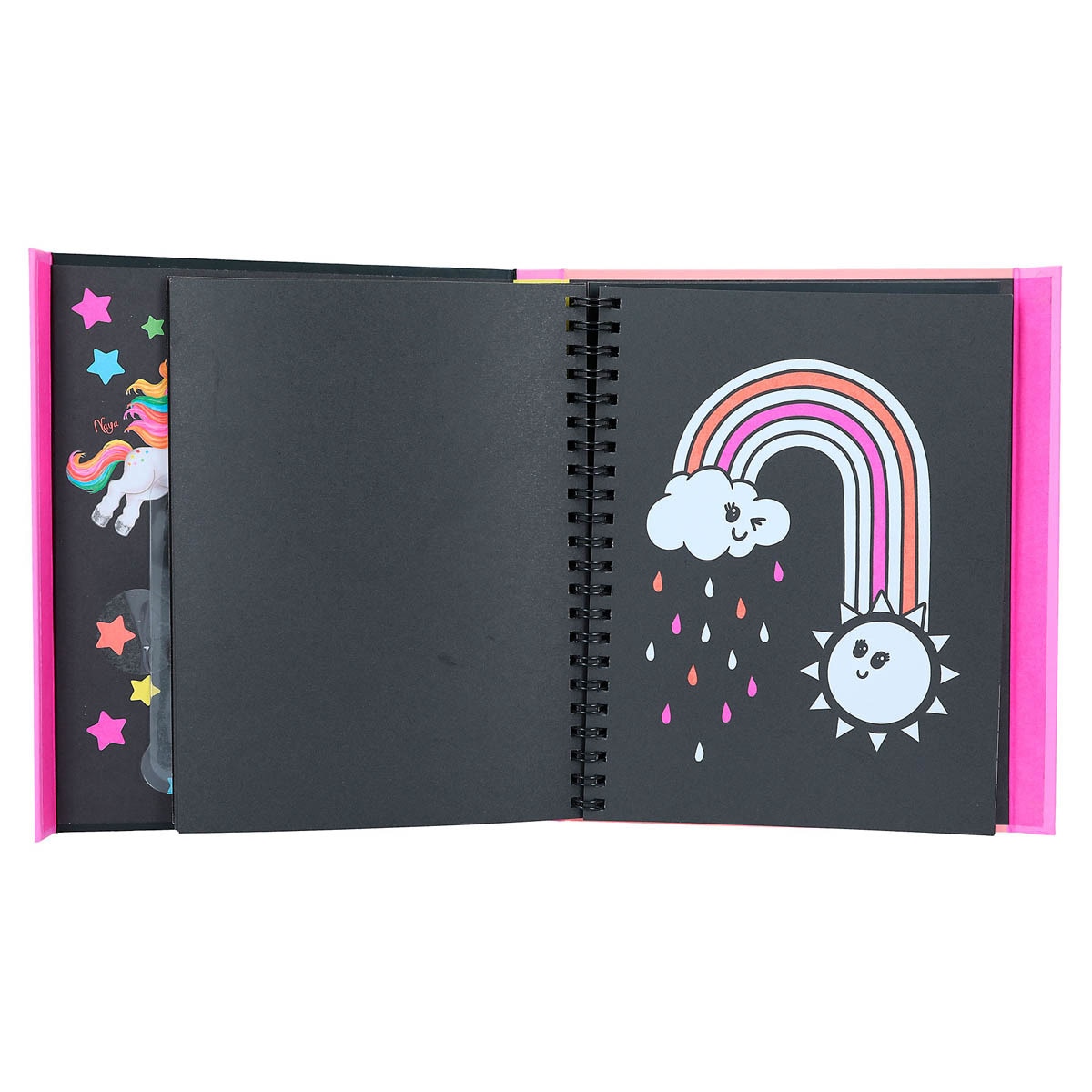 Set libro de colorear neón Ylvi Depesche 7