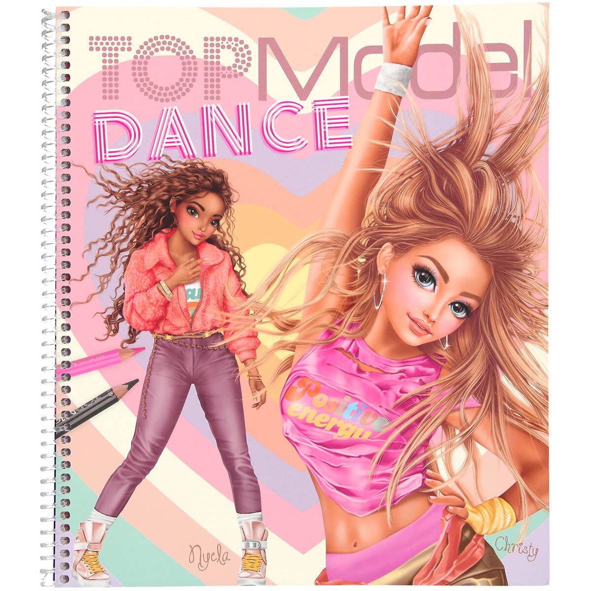 Cuaderno para colorear dance TOPModel Depesche 2