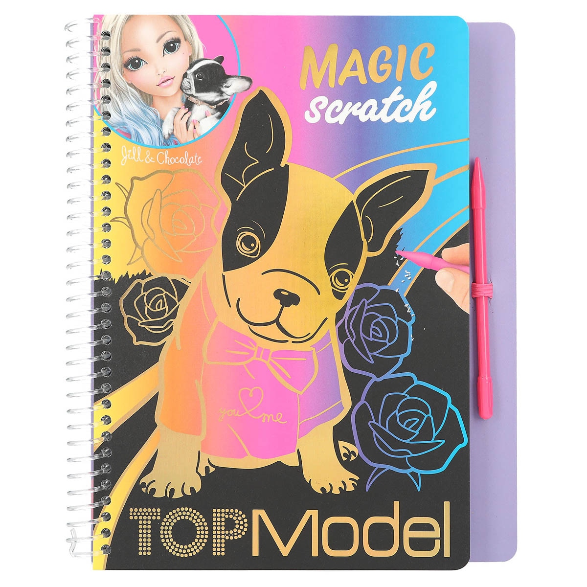 Magic-scratch book TOPModel Depesche 2