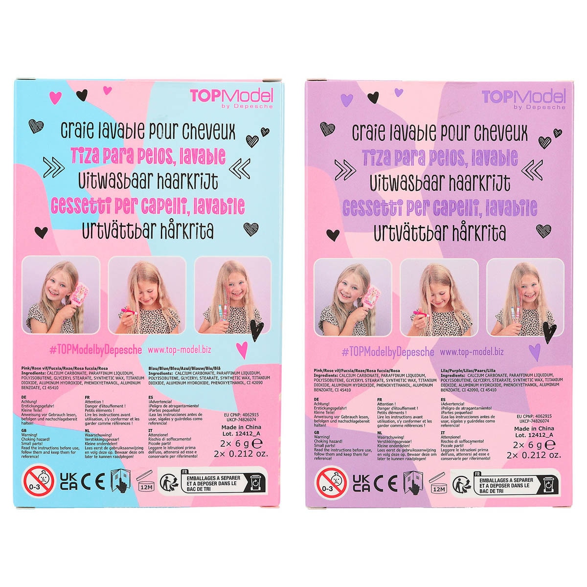 Giz de cabelo TOPModel sortidos Depesche - Artigo Sortido. Envio realizado de forma aleatória 6