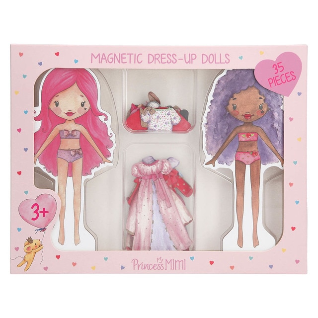 Imagen 0 de Muñeca magnética para vestir Princess Mimi Depesche
