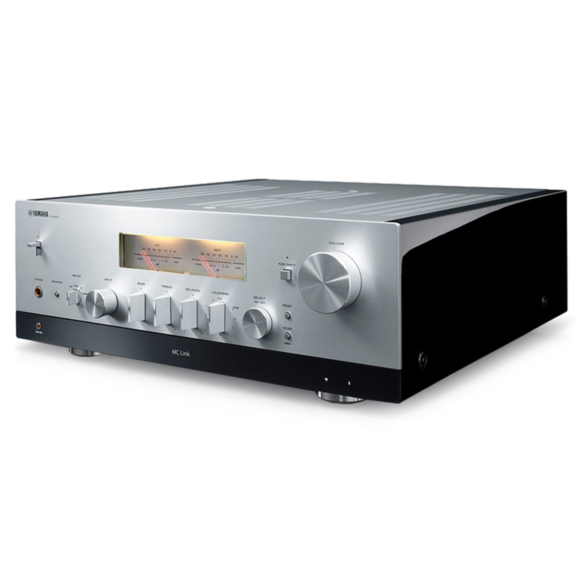 Receptor estéreo en Red Yamaha MusicCast R-N2000 plata Plata-2