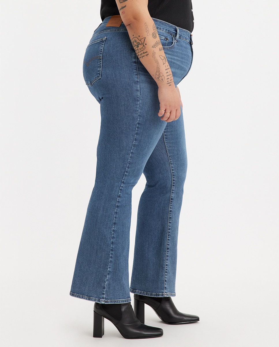 Pantalones Palazzo Vestidos Vaqueros Tallas Grandes El Corte