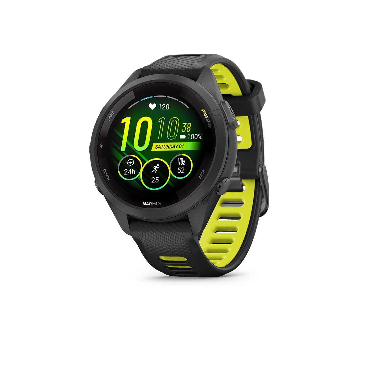 Relógio Smartwatch Forerunner 265S Preto / Amarelo-1