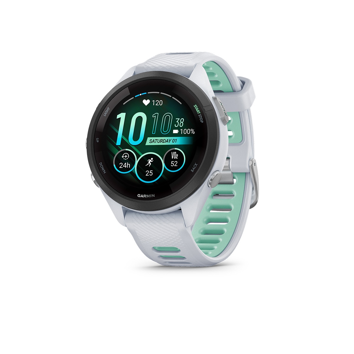 Relógio Smartwatch Forerunner 265S Branco / Verde-1