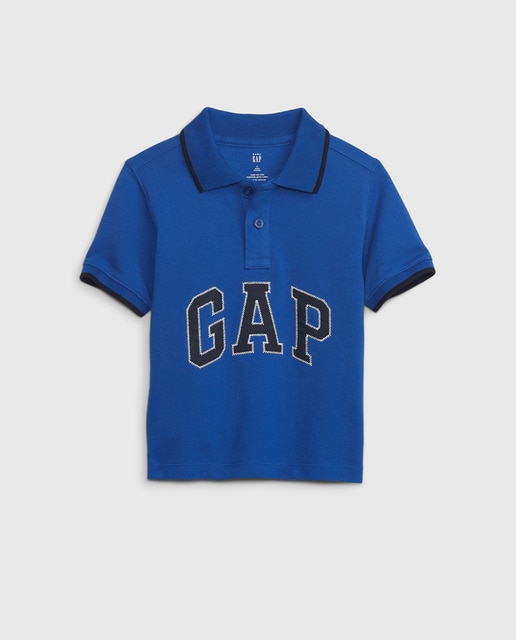 Imagen 0 de Polo de niño con manga corta y logo