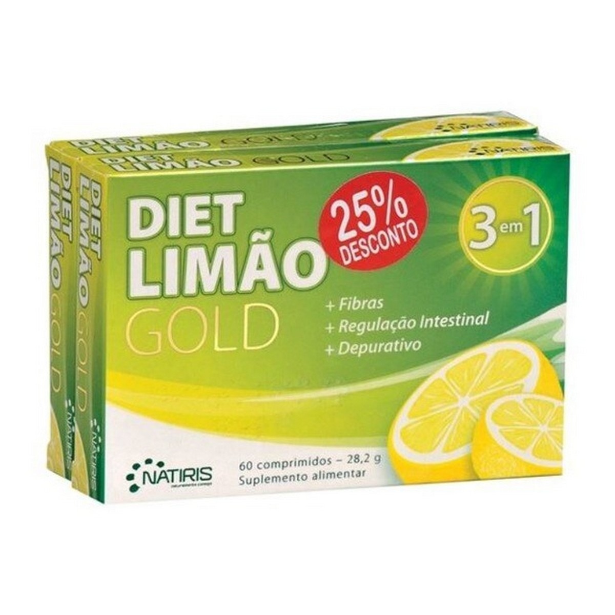 Imagem 0 de Suplemento Alimentar Dietlimão Gold Duo - 60+60 comp.