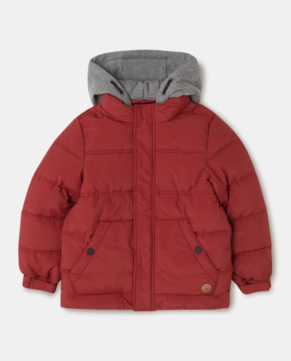 Parka matelassée à capuche en