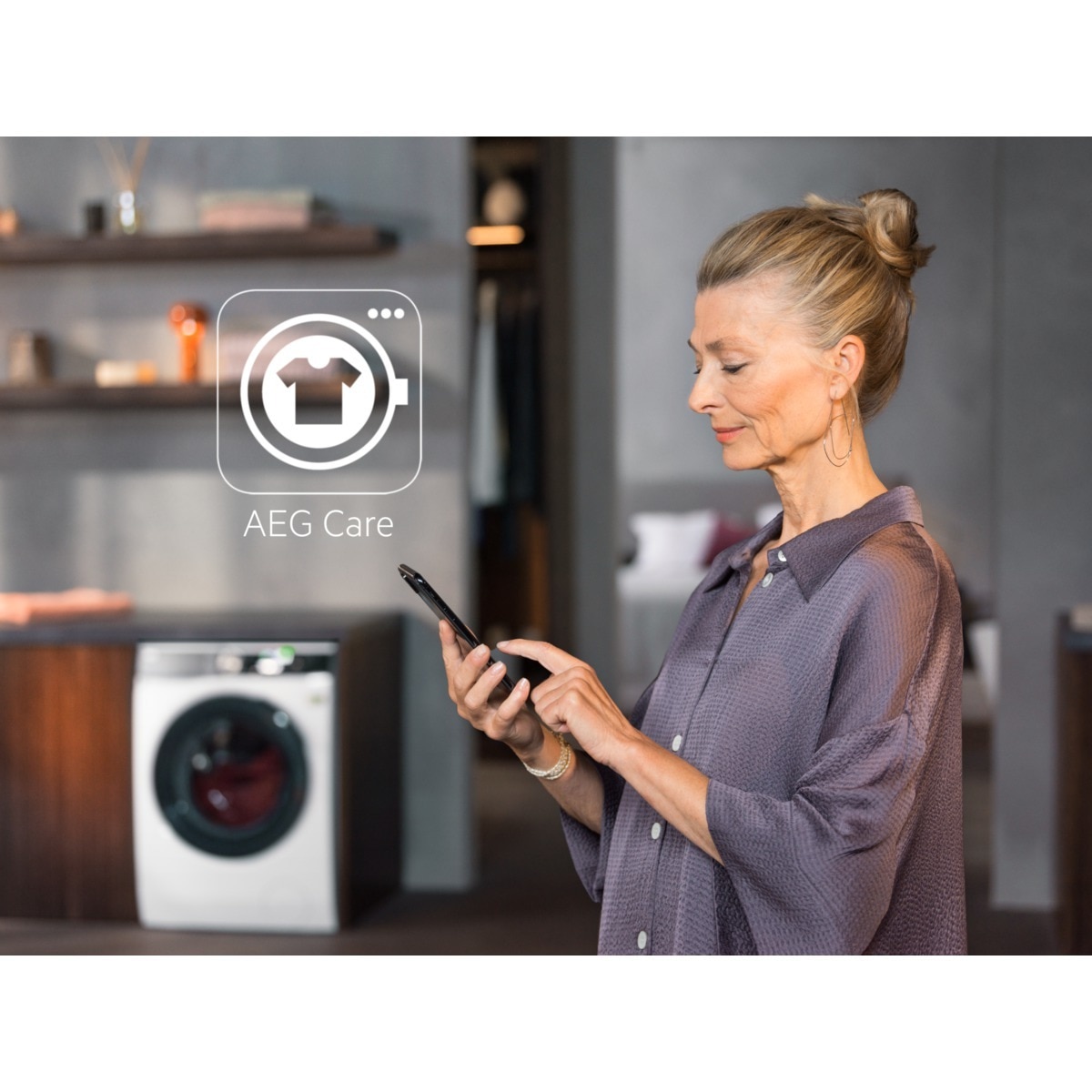 Lavadora AEG 10 kg/ 1.300 rpm, Aqua Control - LFR7314O4C Blanco-8