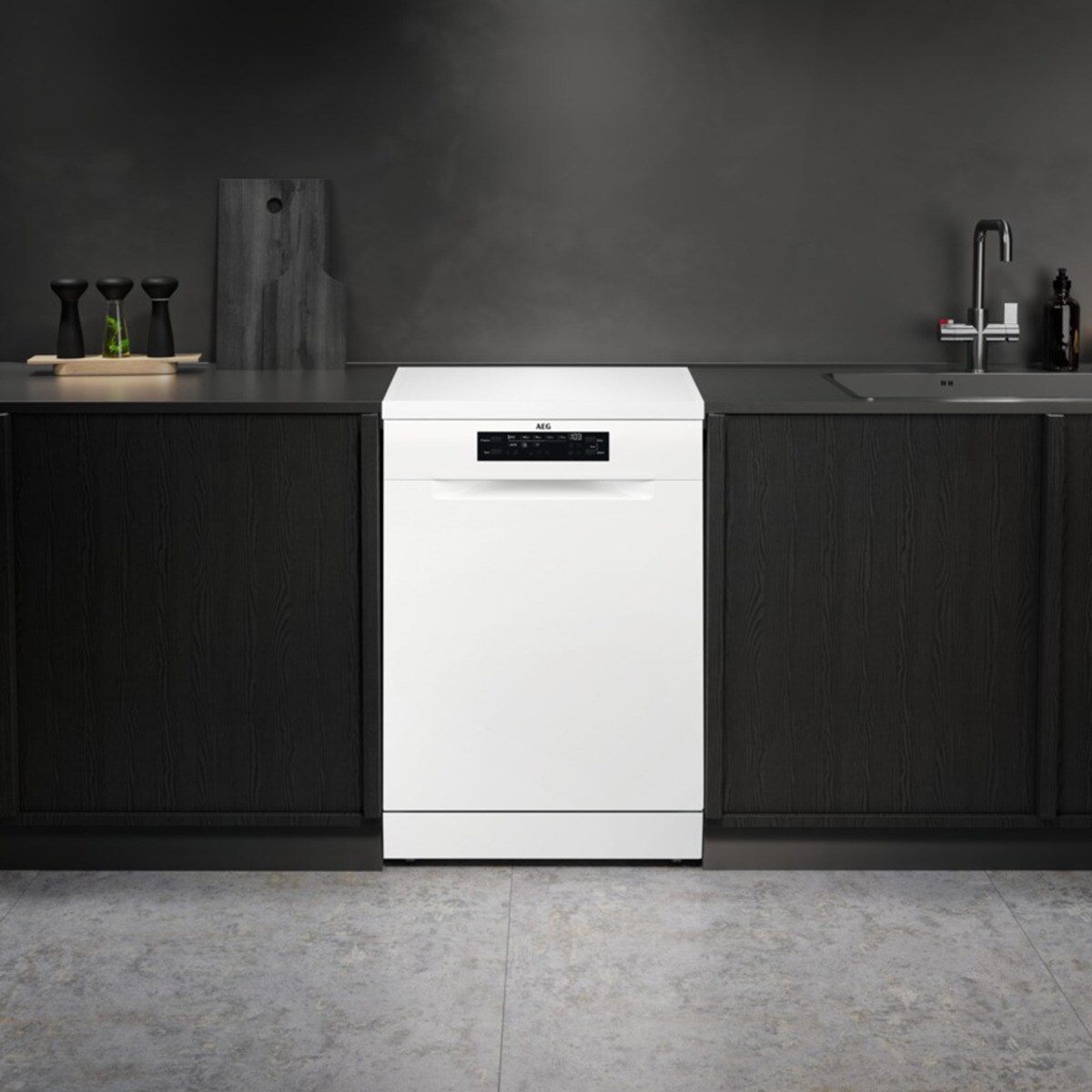 Máquina de Lavar Loiça AEG Série 6000 FFB64627ZW SatelliteClean®  AirDry de 13 Talheres e 60 cm - Branco Branco-6