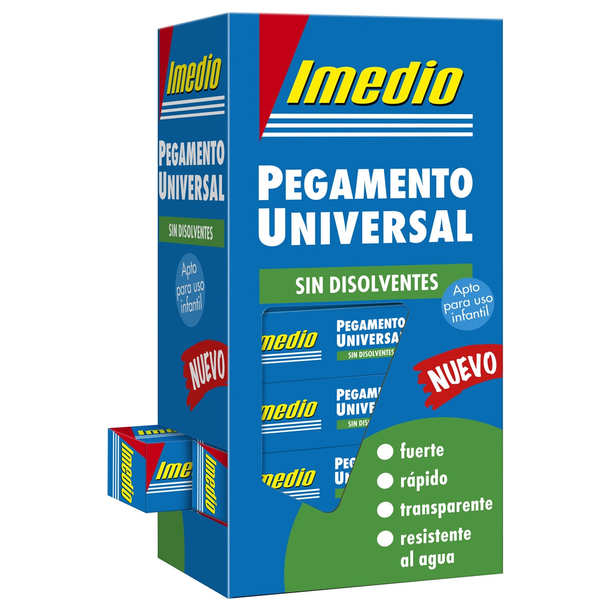 Pegamento universal Renature sin disolventes 33 ml Imedio Azul-3