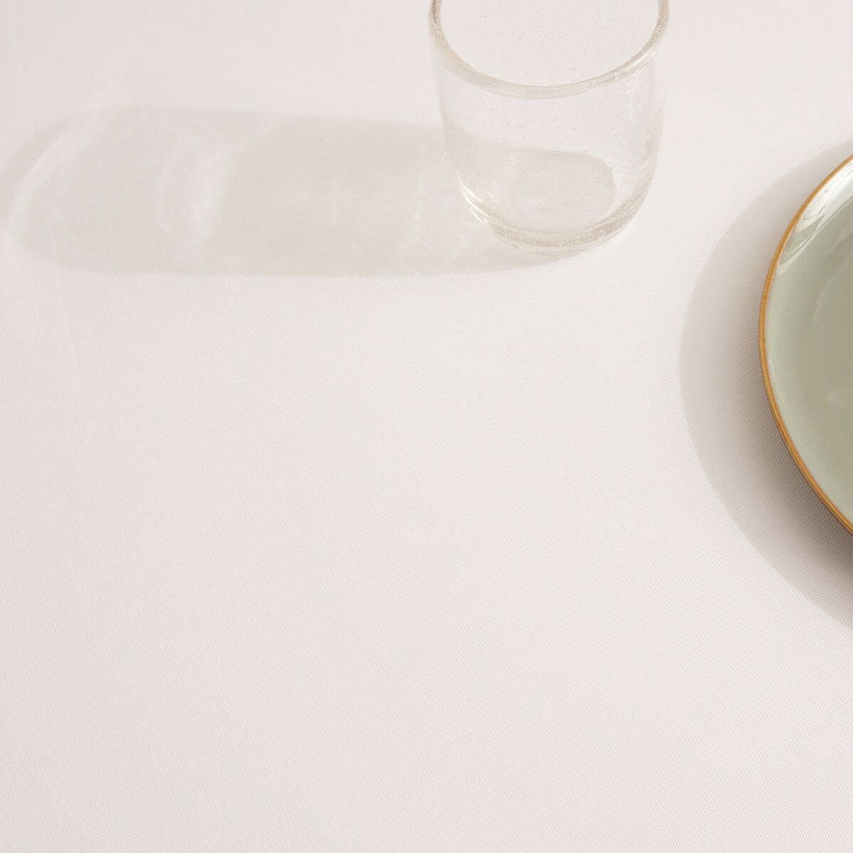 Toalha de mesa de algodão Cotton Branco-2