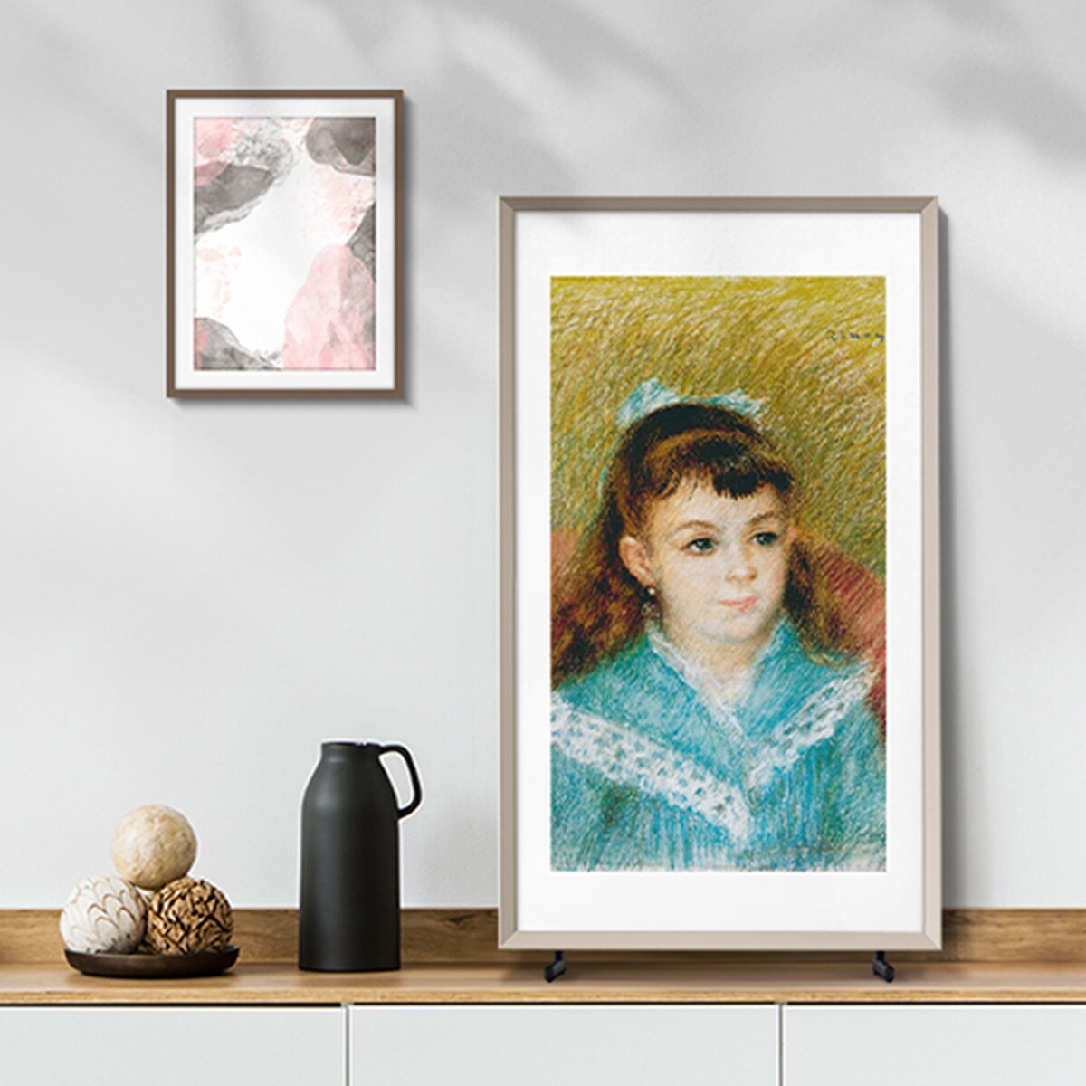 TV Samsung QLED 32" The Frame TQ32LS03C 4K Display Matte, Smart TV. Suporte Slim Incluído para Colocar na Parede 10