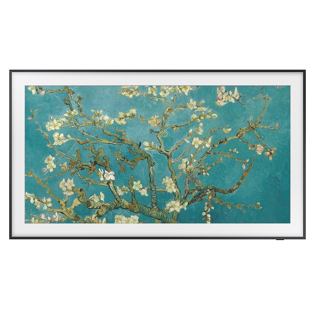 Imagem 0 de TV Samsung QLED 32" The Frame TQ32LS03C 4K Display Matte, Smart TV. Suporte Slim Incluído para Colocar na Parede