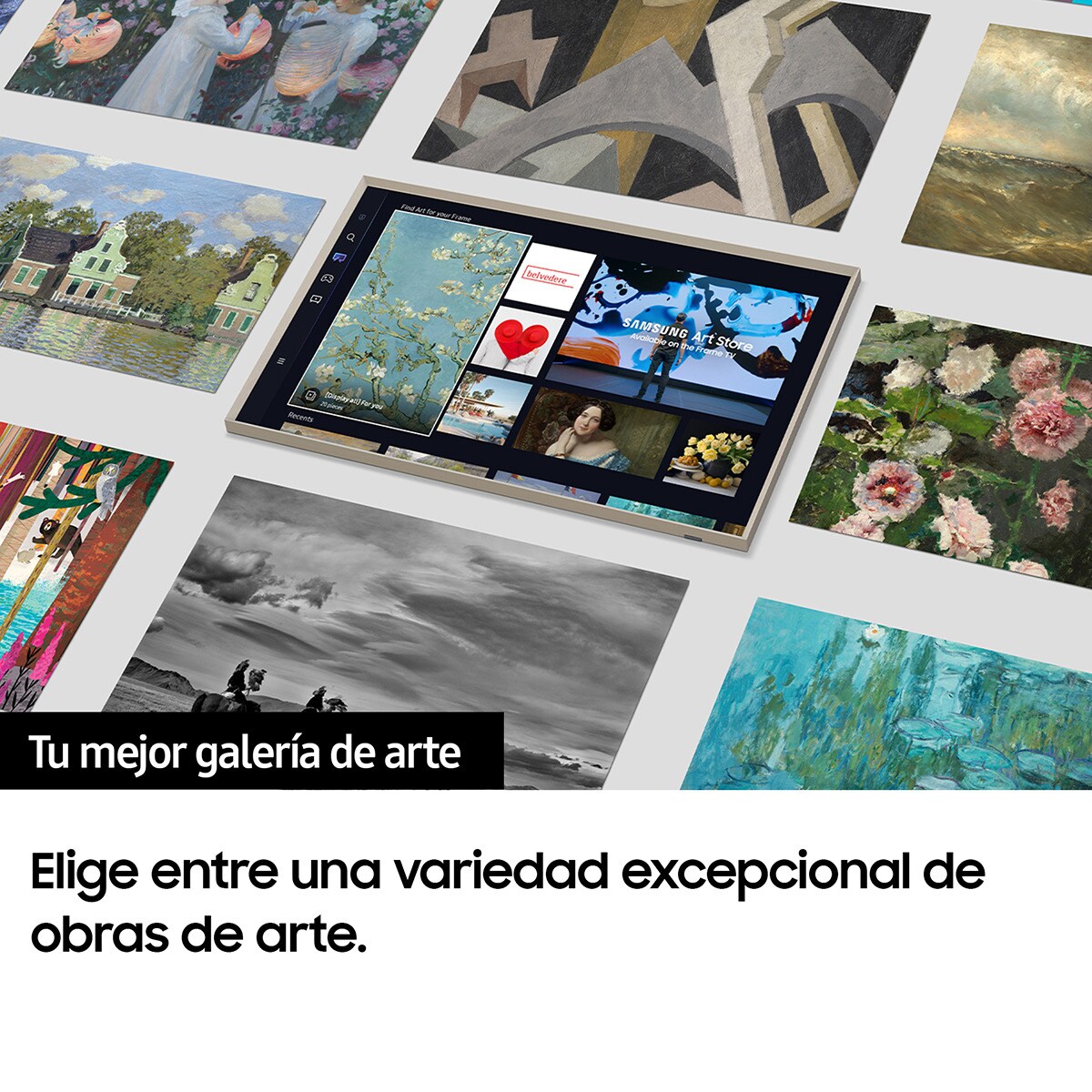 TV Samsung QLED 32" The Frame TQ32LS03C 4K Display Matte, Smart TV. Suporte Slim Incluído para Colocar na Parede 5