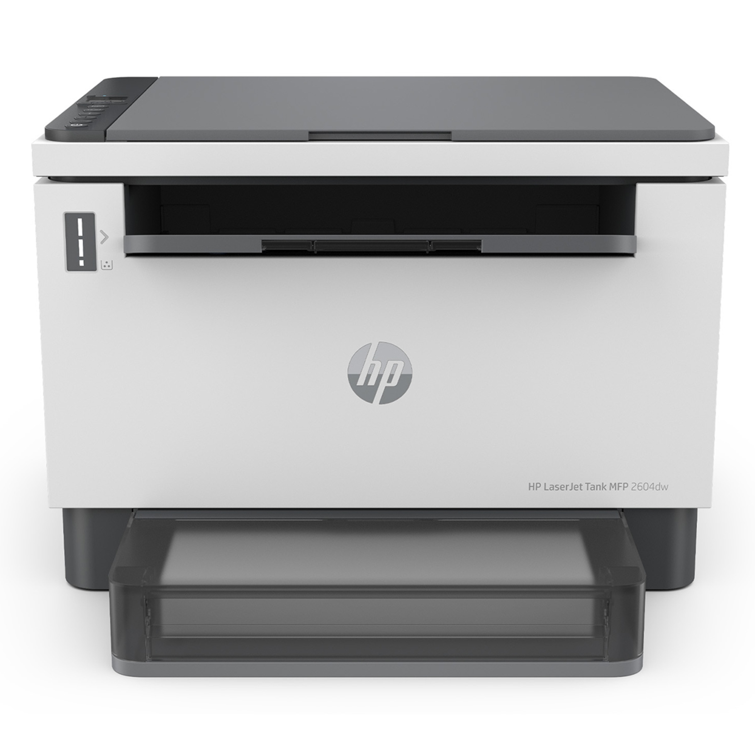 Impresora Multifunción Rellenable HP LaserJet Tank MFP 2604dw, Ethernet, Wi-Fi y Bluetooth (Reacondicionado Grado C) Blanco / Gris-1