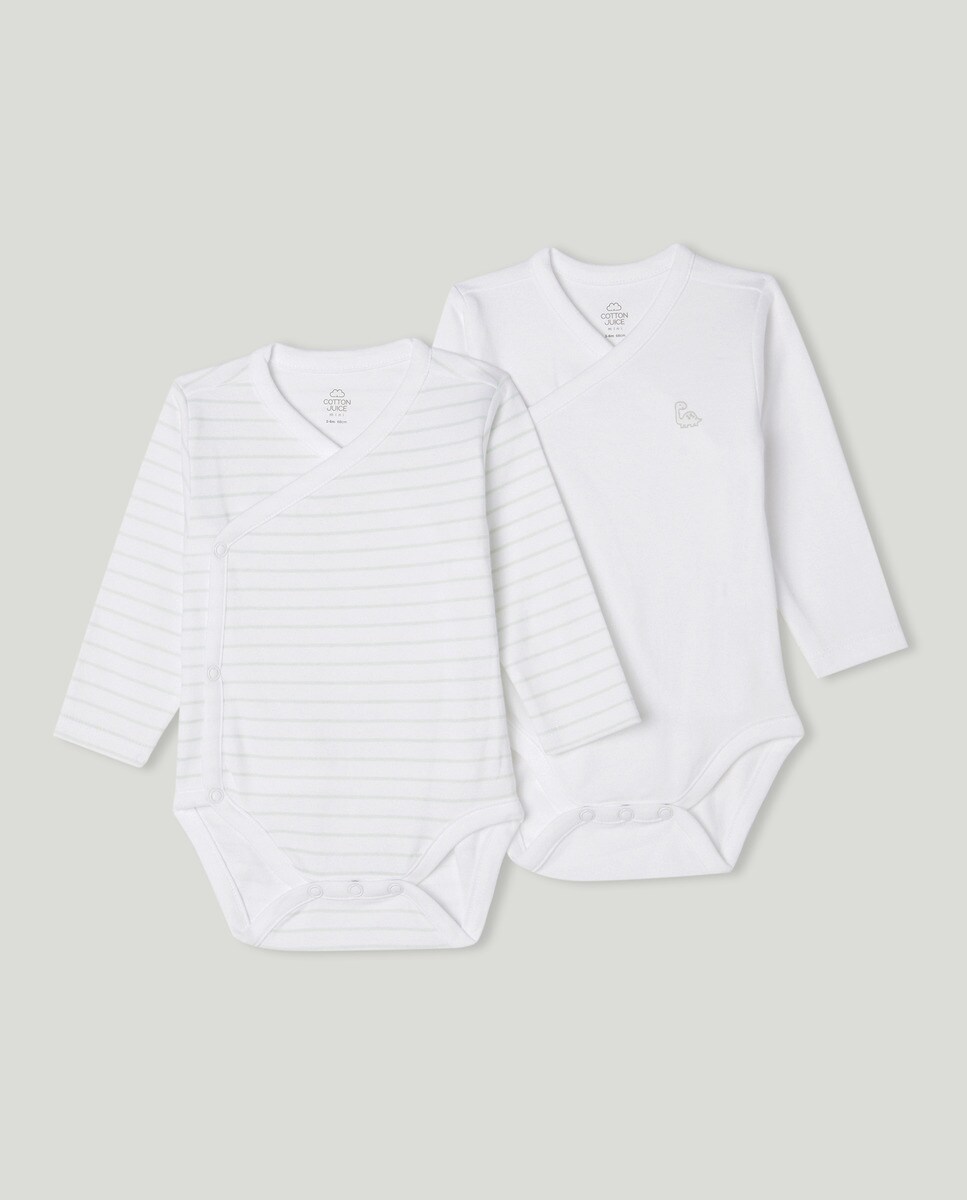 Lot deux bodies à manches longues