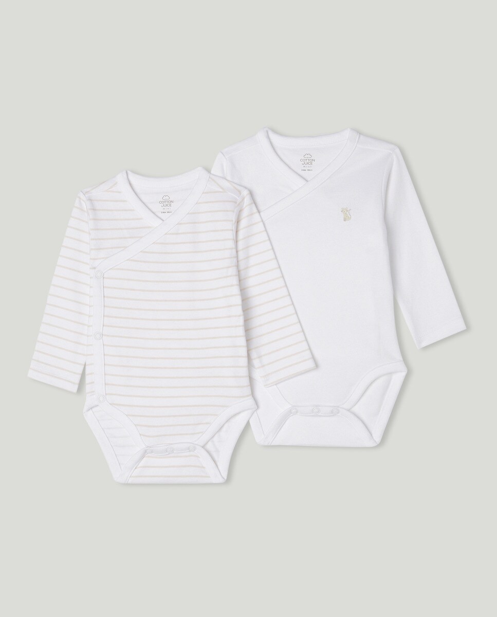 Lot deux bodies à manches longues