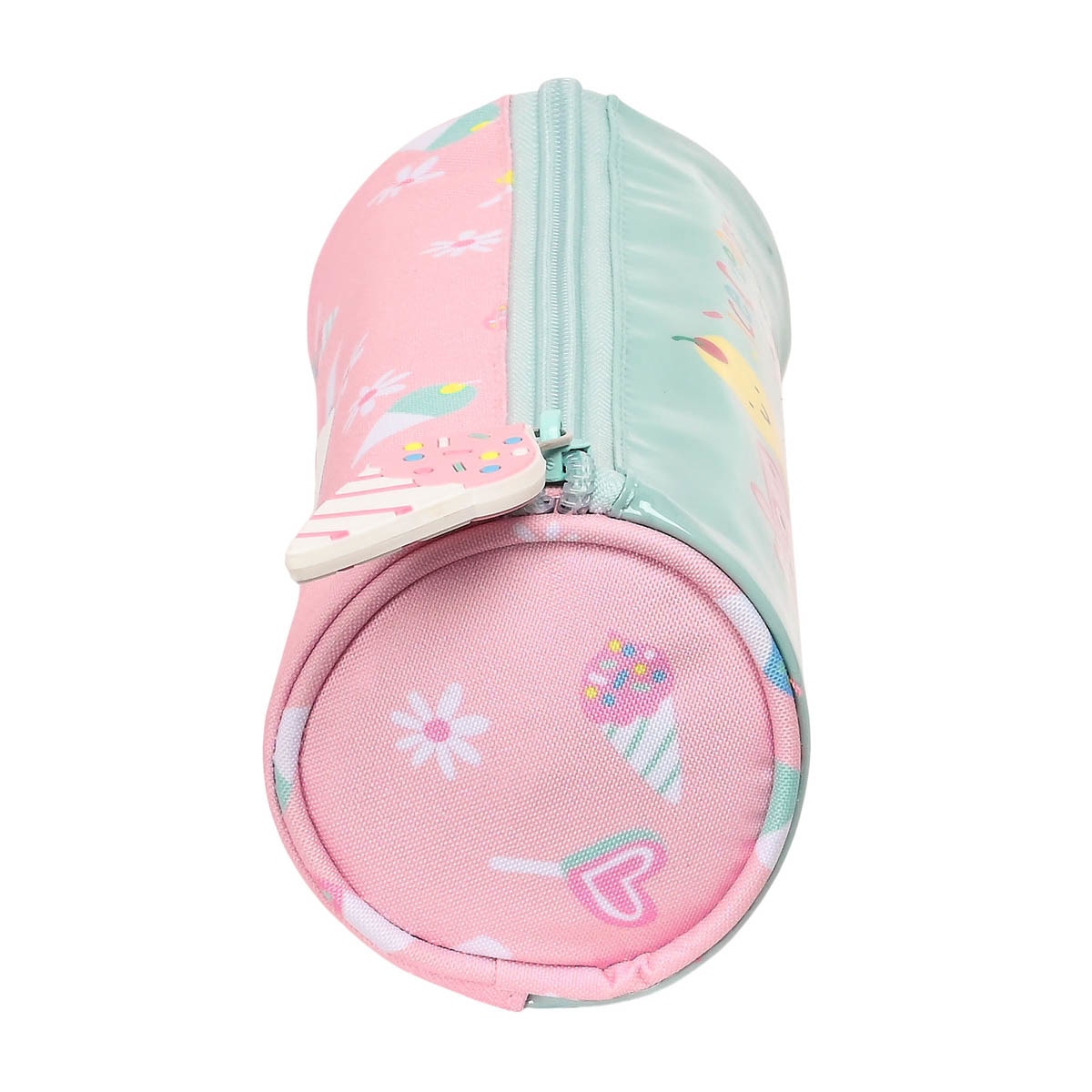 Portatodo redondo Peppa Pig Ice cream Safta rosa claro y verde menta Rosa / Verde-3