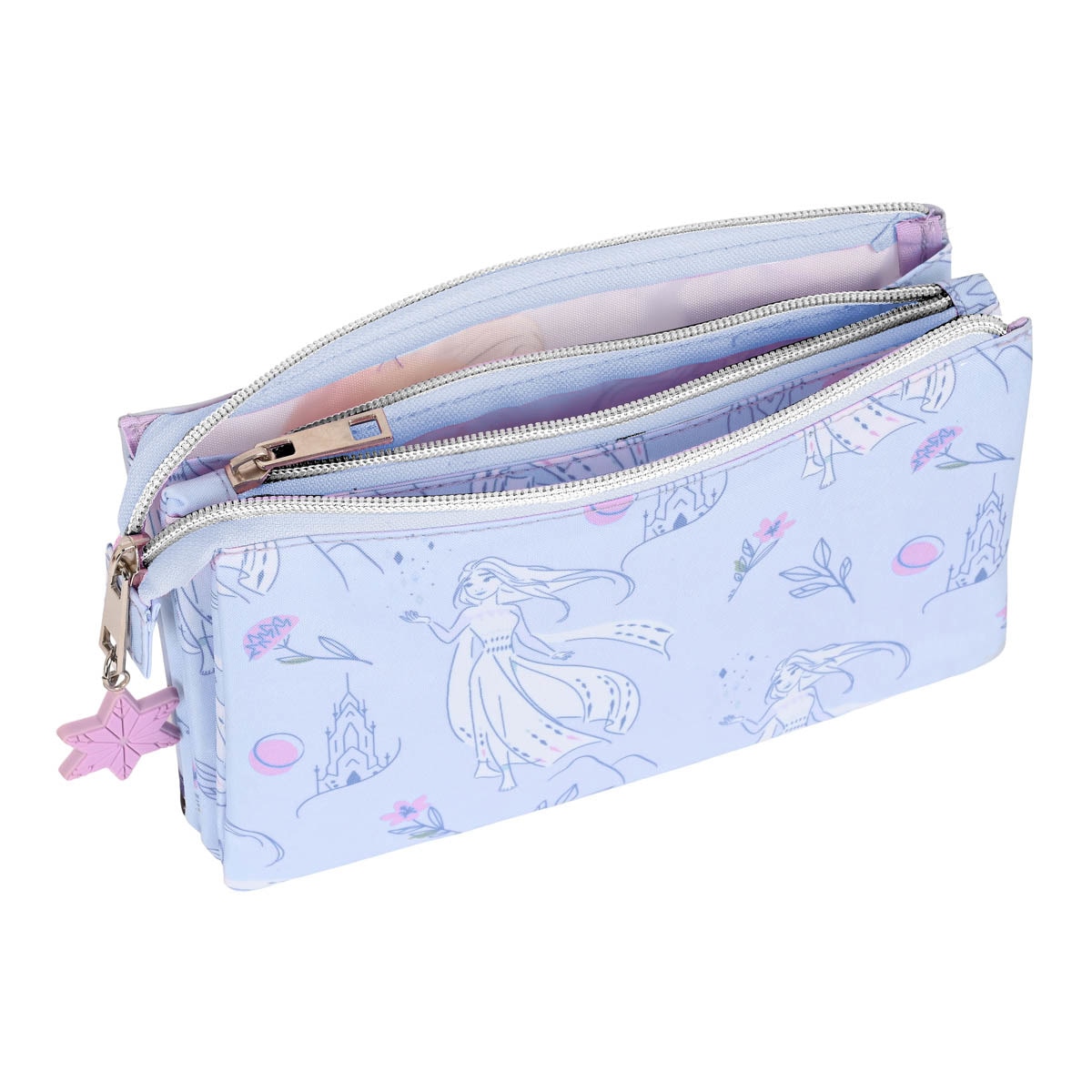 Portatodo triple Frozen Believe Safta lila Lila-3